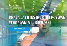 praca jako instruktor pływania