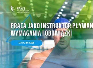 praca jako instruktor pływania