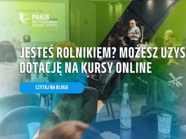 Jesteś rolnikiem Możesz uzyskać dotację na kursy online