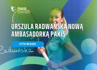 Urszula Radwańska nową ambasadorką pakis